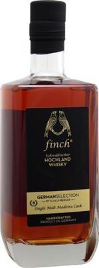 finch German Selection by Schlumberger 58,6%vol Single Cask Madeira8y Schwäbischer Hochland Whisky A001 finch Whiskydestillerie 