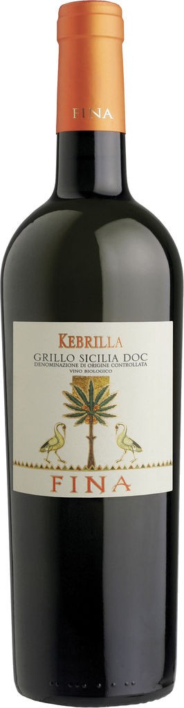Kebrilla Grillo Sicilia DOC 2023 Fina Vini srl / C/da Bausa s.n. / I Sizilien