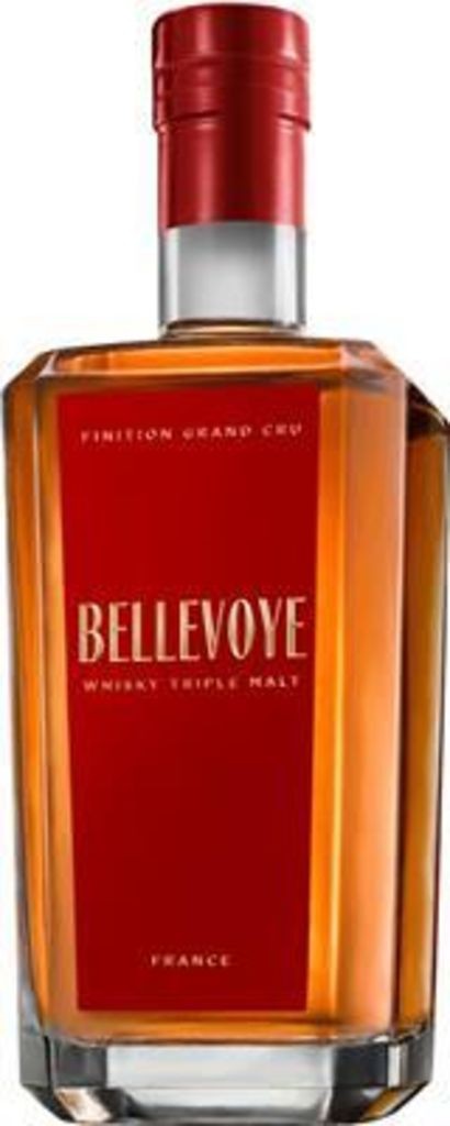 Bellevoye Rouge 43% vol Triple Malt Grand Whisky aus Frankreich  Les Bienheureux 