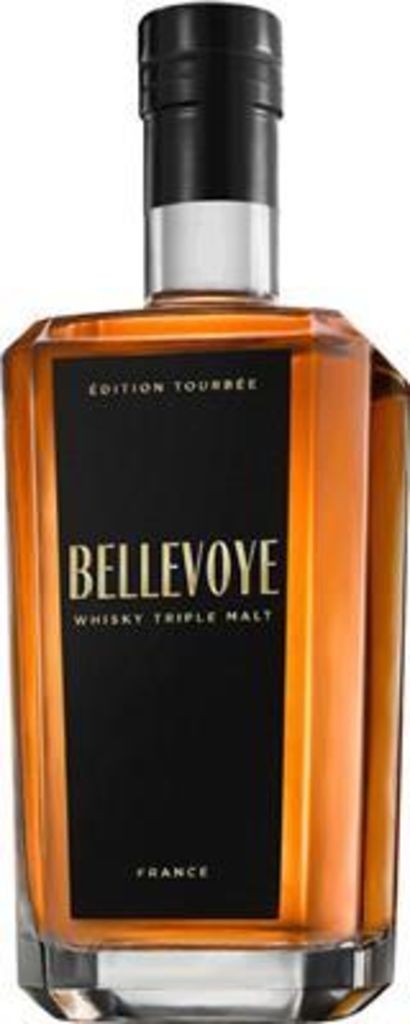 Bellevoye Noir 43% vol Triple Malt Tourbé Grand Whisky aus Frankreich  Les Bienheureux 