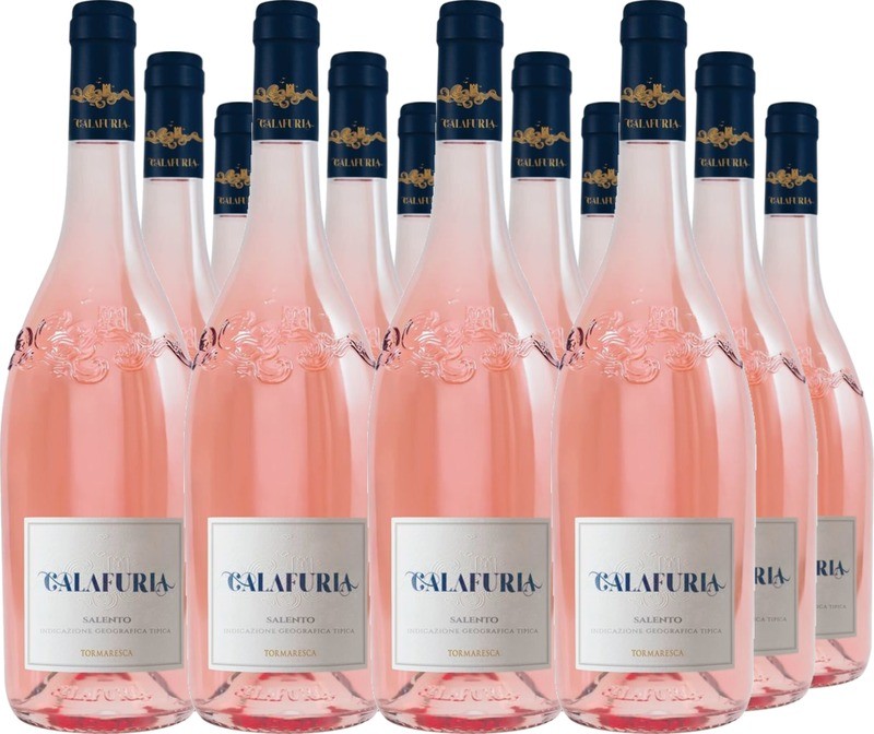 12er Vorteilspaket Calafuria Rosé Negroamaro Salento IGT