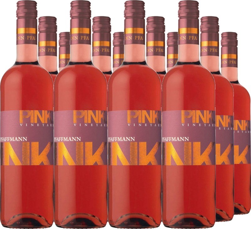 12er Vorteilspaket Pink Vineyard QbA trocken