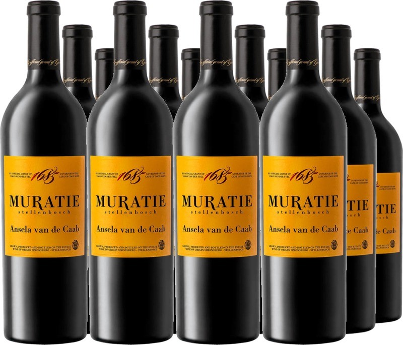 12er Vorteilspaket Muratie Wine Estate Ansela Van De Caab