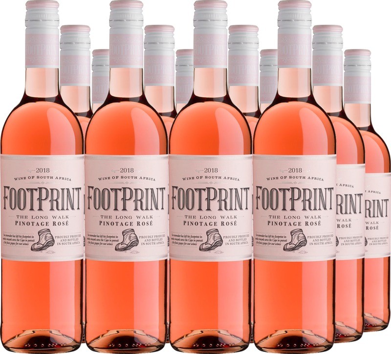 12er Vorteilspaket Footprint Pinotage Rosé