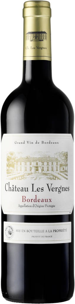 Château Les Vergnes Bordeaux Rouge AOP Groupe Univitis Bordeaux
