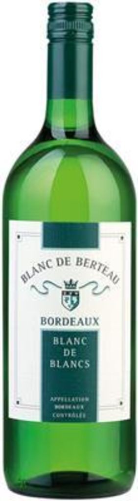 Blanc de Berteau Blanc de Blancs Bordeaux AOP 2019 Univitis 