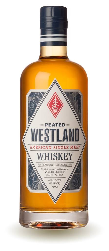 Westland Peated Single Malt Whiskey 46% 075l  Westland Distillery 