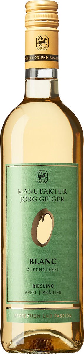 O - Blanc - Riesling l Apfel l Kräuter  Manufaktur Jörg Geiger Baden-Württemberg