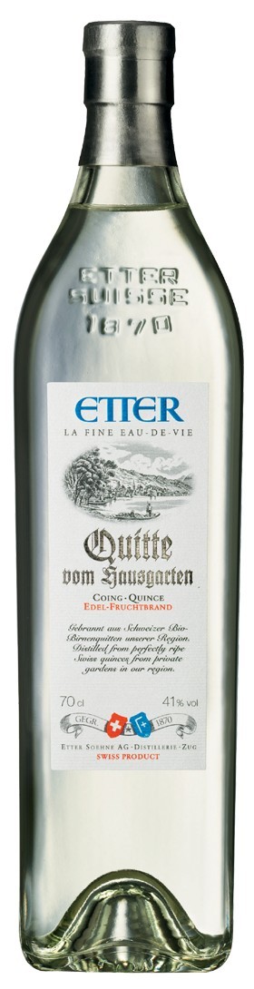 Etter Quitte Schweizer Birnenquitte, 41% Vol. Etter Söhne AG Distillerie Zug 