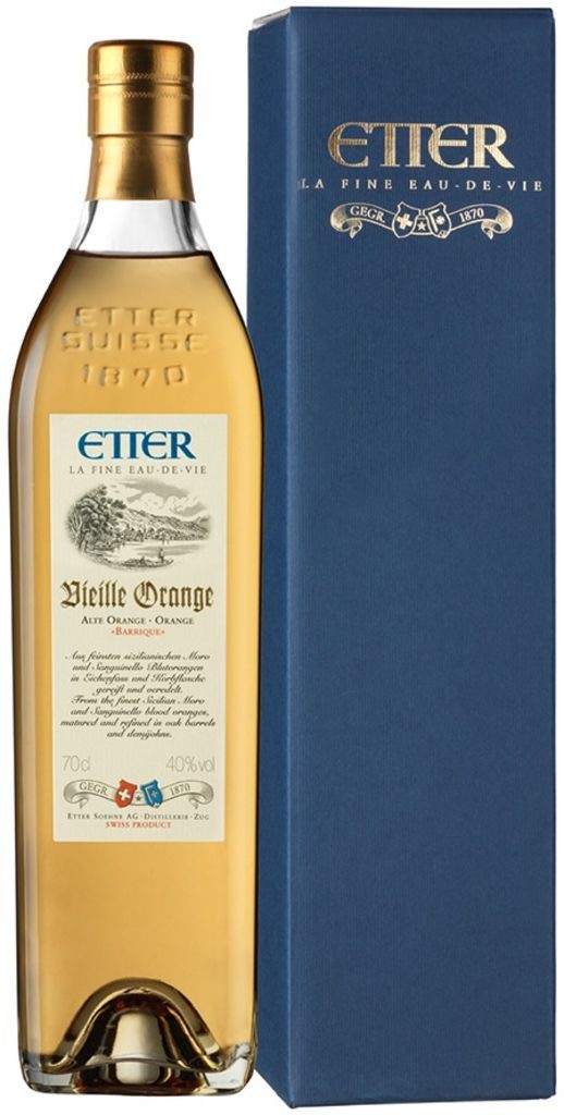 Etter Vieille Orange 40% vol. in GP Alte Orange Barrique  Etter Söhne AG Distillerie Zug 