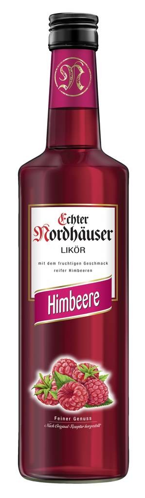 Echter Nordhäuser Himbeere Fruchtlikör 18% 07l  Nordbrand Nordhausen GmbH 