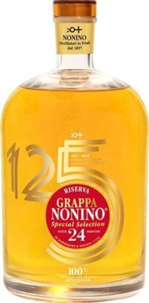 Grappa Vendemmia Riserva 24 Mo 41% vol 125 years Special Selection - im Barrique gereift  Nonino Distillatori 