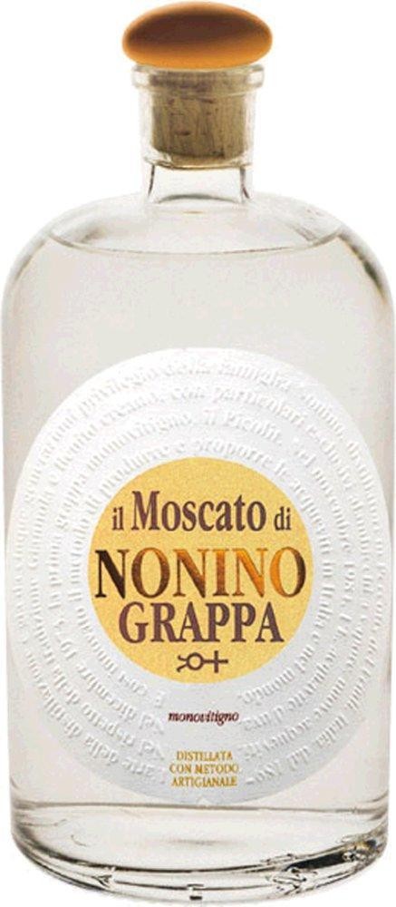 Grappa Il Moscato Monovitigno Klares Destillat 41% vol. Magnum (2,0l) Nonino Distillatori Friaul