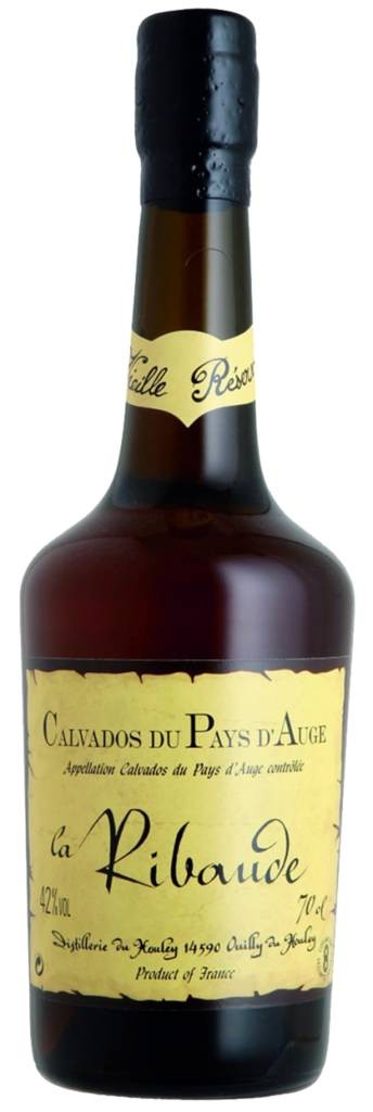 La Ribaude - Vieille Réserve 42° Calvados du Pays d'Auge AC Distillerie du Houley Spirituosen