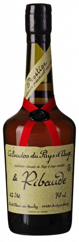 La Ribaude - Prestige 42° Calvados du Pays d'Auge AC Distillerie du Houley Spirituosen