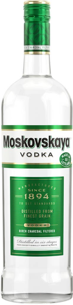 Premium Vodka 1,0l  Moskovskaya 