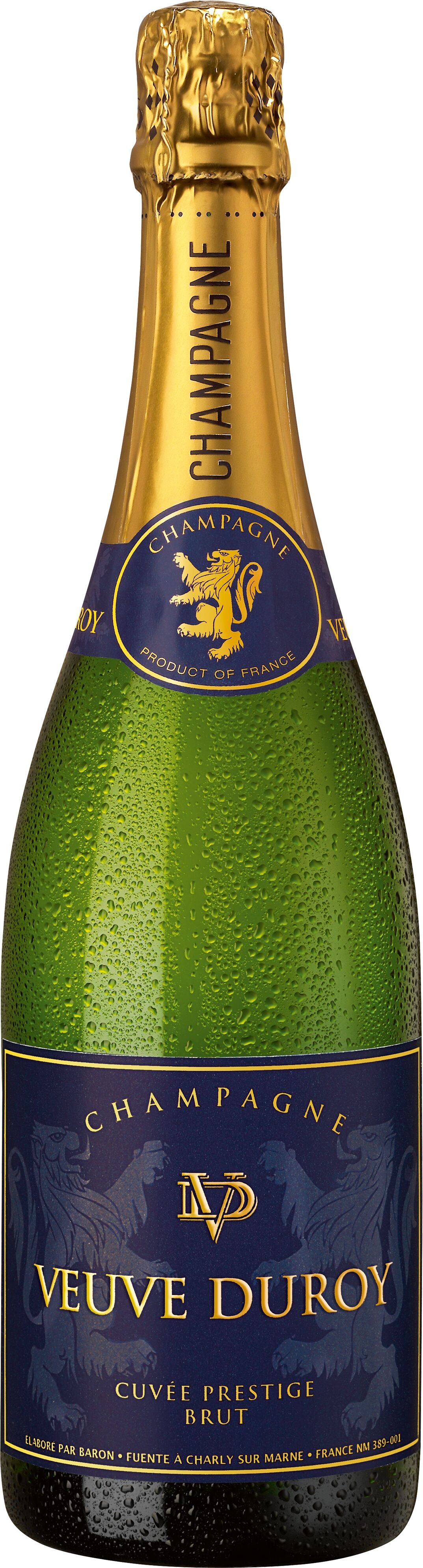 Champagne Cuvee Prestige Brut Veuve Duroy Champagne