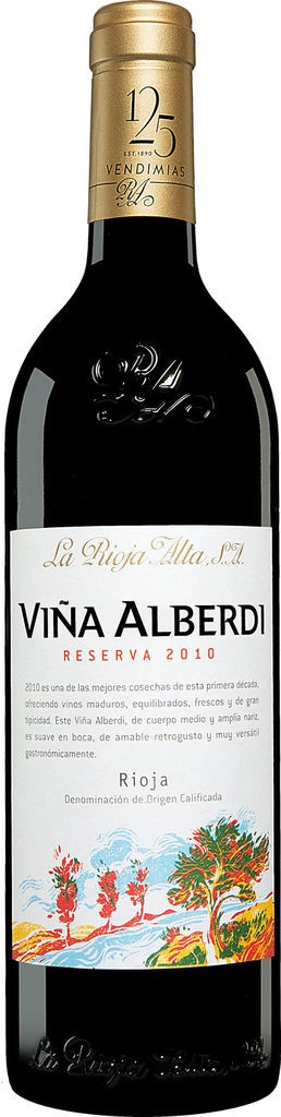 La Rioja Alta Viña Alberdi Rioja Reserva Rioja DOCa Grupo La Rioja Alta Rioja