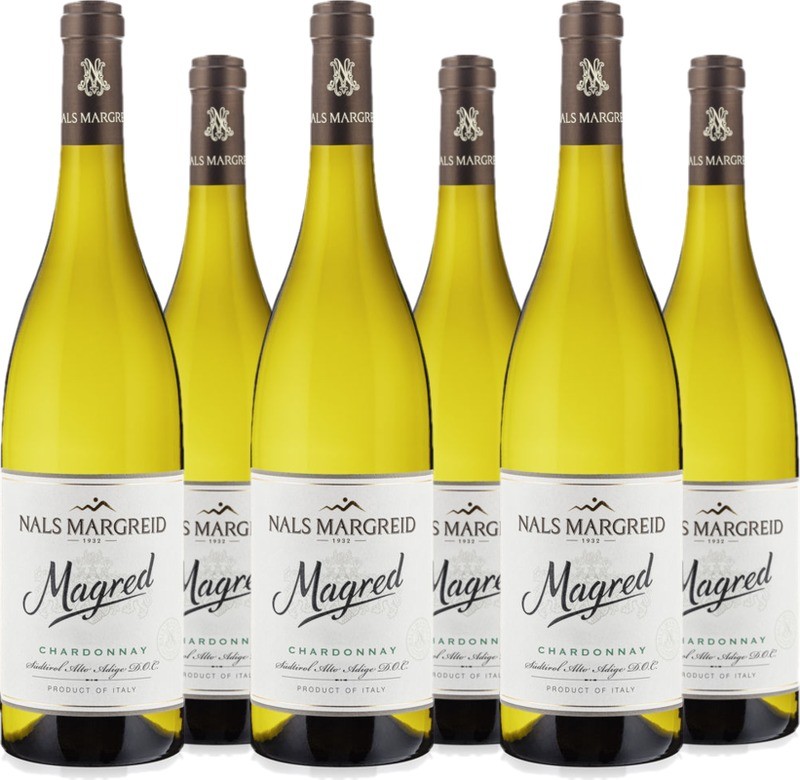 6er Vorteilspaket Magred Chardonnay Südtirol DOC
