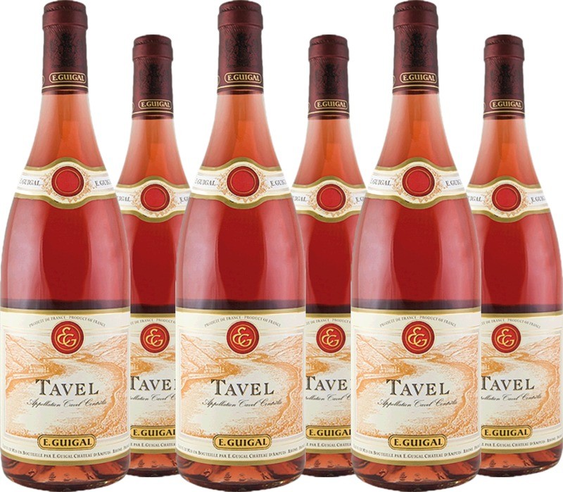 6er Vorteilspaket Tavel Rosé Tavel AOC