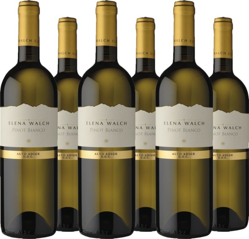 6er Vorteilspaket Elena Walch Pinot Bianco Alto Adige DOC