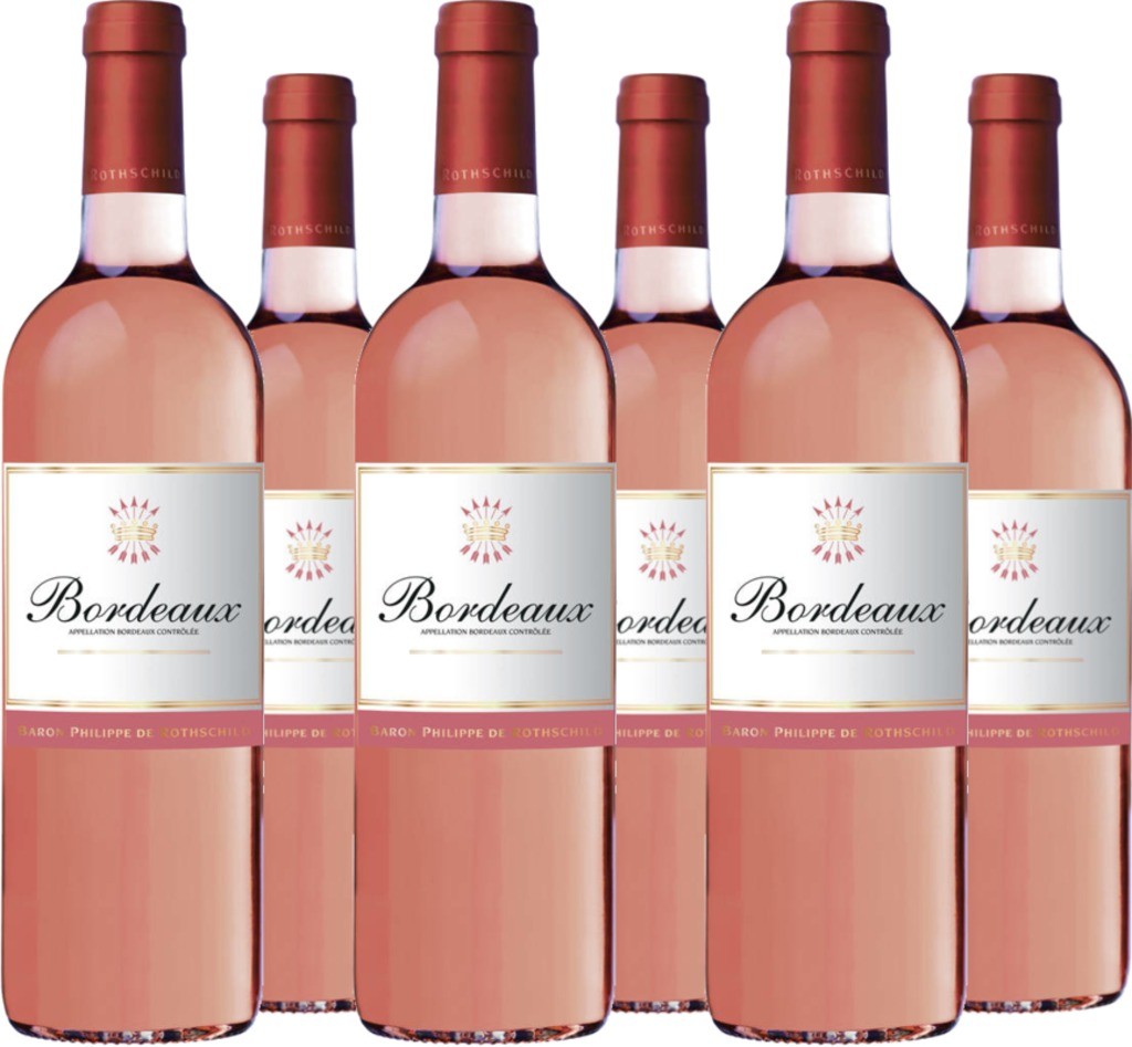 6er Vorteilspaket Rosé Bordeaux AOC