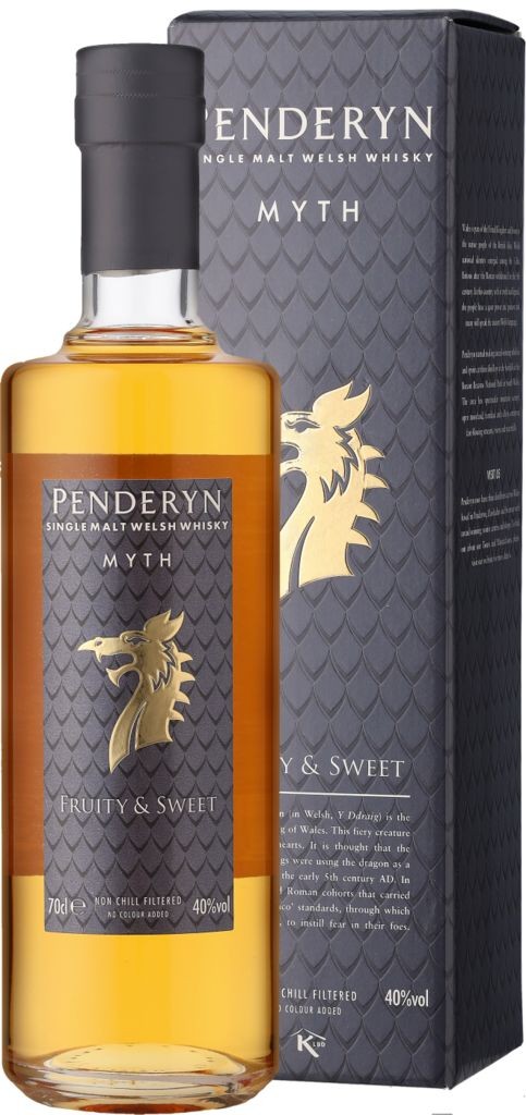 Penderyn Dragon Range Myth in Geschenkverpackung  The Welsh Whisky Co.Ltd   ,, 