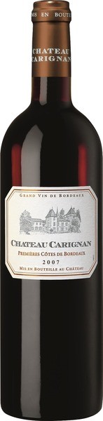 Château Carignan Premières Côtes de Bordeaux AC Château Carignan Bordeaux