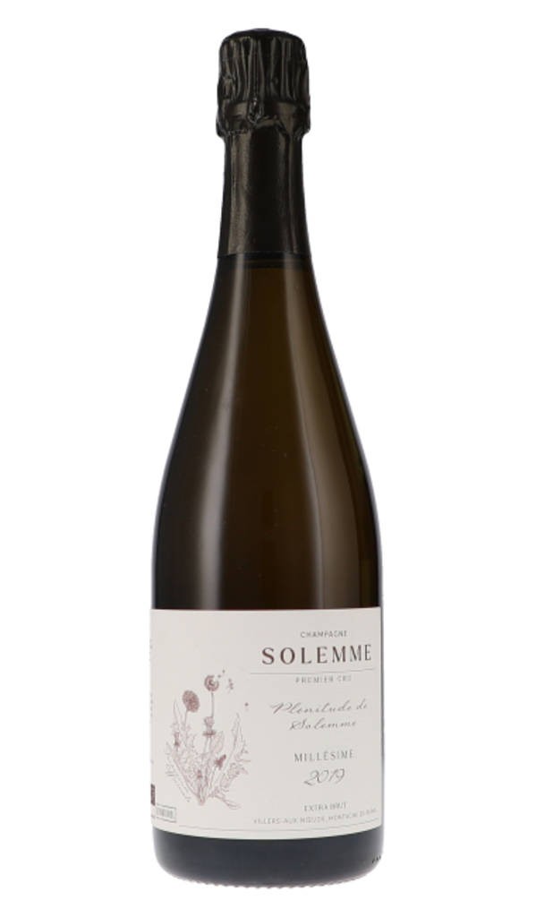 Plénitude de Solemme, 1er Cru Extra Brut, Millésimé 2019 Solemme Champagne