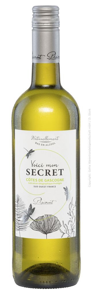 Voici Mon Secret Blanc 2022 Plaimont Côtes de Gascogne