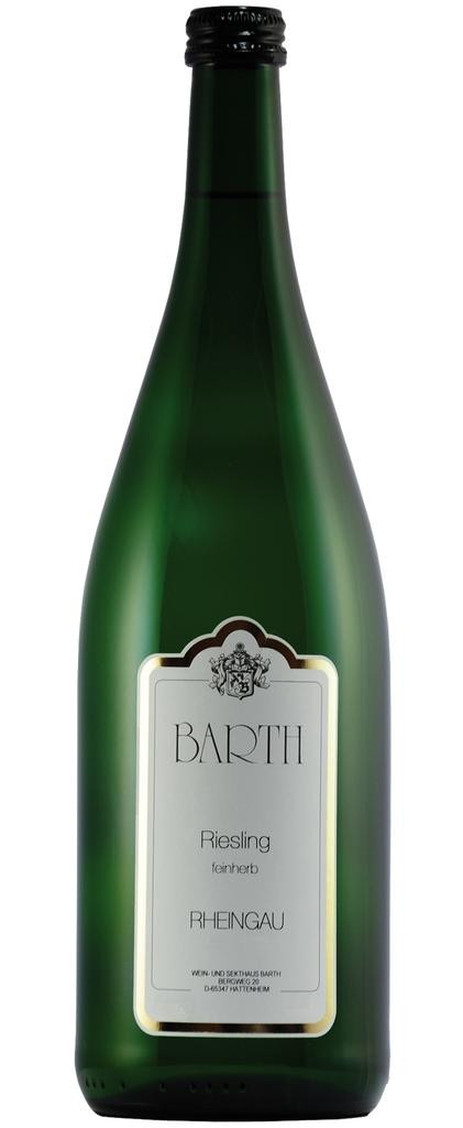 Riesling Feinherb QbA (1,0l) Wein- und Sektgut Barth Rheingau