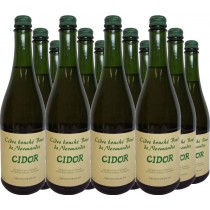 CSR 12er Vorteilspaket Cidre Bouché Brut Cidor mit Schraubverschluss