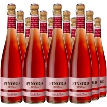 Pinord 12er Vorteilspaket Pinord Reynal Rosé Vino de Aguja Frizzante