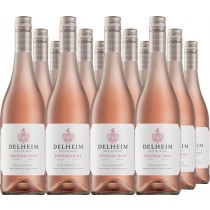 Delheim Wines 12er Vorteilspaket Delheim Pinotage Rosé Coastal Region