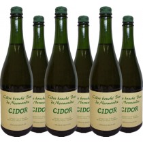CSR 6er Vorteilspaket Cidre Bouché Brut Cidor mit Schraubverschluss