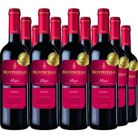 12er Vorteilspaket Montecillo Crianza Rioja DOC Red Label