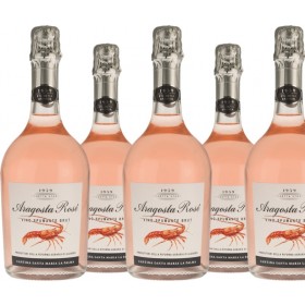 6er Vorteilspaket Aragosta Rosé Vino Spumante Brut
