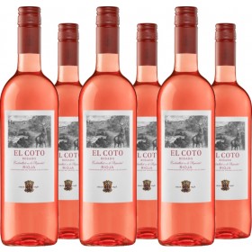 6er Vorteilspaket Rioja El Coto rosado DOCa