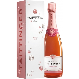 Champagne Taittinger Brut Prestige Rosé in Diamond GP Champagne Taittinger Champagne