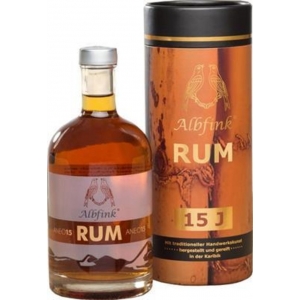 Albfink Rum Aneo 15 46% vol Karibischer Rum  finch Whiskydestillerie 