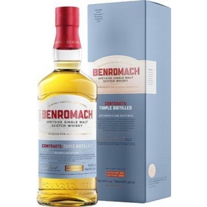 Benromach Contrasts Triple Distilled 46% Speyside Single Malt Scotch Whisky 2011 Benromach Distillery 