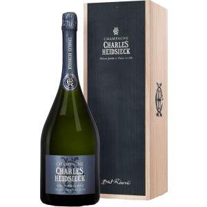 Brut Réserve Champagner - 3l Doppelmagnumflasche in der Holzkiste  Charles Heidsieck Champagne