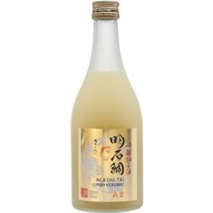 Sake Ginjo Yuzushu 10%vol Yuzu Japanese Sake - Milling rate 60%  Akashi Sake Brewery 