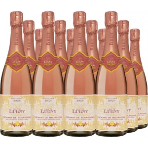 12er Vorteilspaket Cremant de Bourgogne Rosé Brut