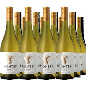 12er Vorteilspaket Montes Reserva Chardonnay