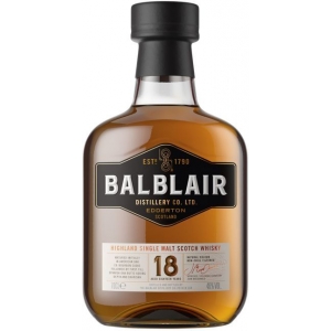 18 Years Old Single Malt Scotch Whisky 46% vol in GP Balblair 