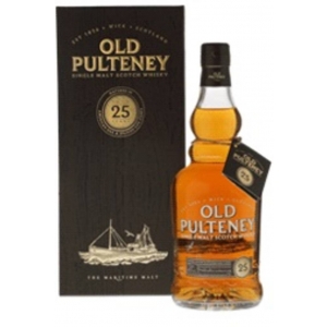 25 Years Single Malt Scotch Whisky 46% vol in GP Old Pulteney 