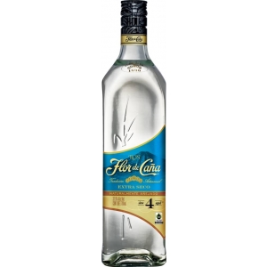 Rum Extra Seco 4 Years White 40%  Flor de Caña 