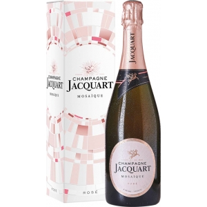 Rosé Mosaďque Brut in der Geschenkpackung Reims - Champagne Champagne Jacquart Champagne