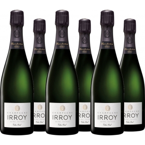 6er Vorteilspaket Champagne Irroy Extra Brut